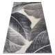 Carpet FUSION 8912 dark grey - Feathers, modern, abstract
