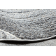 Teppich FUSION 8912 dunkelgrau - Gefieder, modern, abstrakt