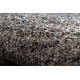 Teppich FUSION 8912 dunkelgrau - Gefieder, modern, abstrakt