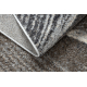Carpet FUSION 8912 dark grey - Feathers, modern, abstract
