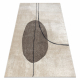Carpet FUSION 0808 cream / beige - Geometric, modern, abstract