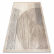 Covor FUSION 0815 crem / bej - Geometric, modern, abstract