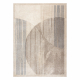 Carpet FUSION 0815 cream / beige - Geometric, modern, abstract