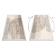 Carpet FUSION 0815 cream / beige - Geometric, modern, abstract