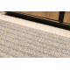 Carpet FUSION 0815 cream / beige - Geometric, modern, abstract