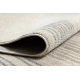 Carpet FUSION 0815 cream / beige - Geometric, modern, abstract