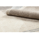 Carpet FUSION 0815 cream / beige - Geometric, modern, abstract