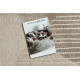 Carpet FUSION 0815 cream / beige - Geometric, modern, abstract