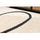 Carpet FUSION 9213 cream / beige - Geometric, modern, abstract