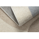 Matta FUSION 9213 kräm / beige - Geometrisk, modern, abstrakt