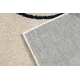 Carpet FUSION 9213 cream / beige - Geometric, modern, abstract