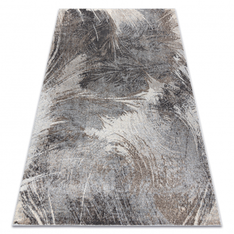 Carpet FUSION 9617 dark grey / brown - Abstraction, modern, abstract