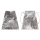 Tapijt FUSION 9617 donker grijskleuring / bruin - Abstractie, modern, abstract