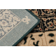 Tapis en laine POLONIA VITRAIL émeraude 2