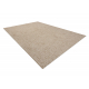 FLAT 49371265 Tapete Sisal Treliça - cor bege palha natural, barbante