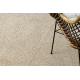 FLAT 49371265 Tapete Sisal Treliça - cor bege palha natural, barbante