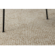 FLAT 49371265 Tapete Sisal Treliça - cor bege palha natural, barbante
