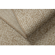 FLAT 49371265 Tapete Sisal Treliça - cor bege palha natural, barbante