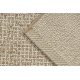 Dywan sizal FLAT 49371265 Kratka - beż naturalny kolor słomkowy, sznurkowy