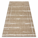 FLAT 48965265 Килим от сезал Trellis vintage - естествен цвят бежова слама, шнур