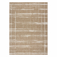FLAT 48965265 Sisalteppich Trellis vintage - naturbeige Strohfarbe, Kordel