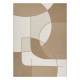 FLAT 48982265 Tapis sisal Géométrique - couleur paille beige naturel, ficelle