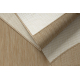 FLAT 48982265 Tapis sisal Géométrique - couleur paille beige naturel, ficelle