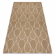 FLAT 49379265 Tapete Sisal Gotas - cor bege palha natural, barbante