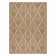 FLAT 49379265 Tapete Sisal Gotas - cor bege palha natural, barbante