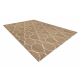 FLAT 49379265 Tapete Sisal Gotas - cor bege palha natural, barbante
