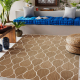FLAT 49379265 Tapete Sisal Gotas - cor bege palha natural, barbante
