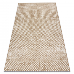 FLAT 48955265 Tapete Sisal Geométrico - cor bege palha natural, barbante