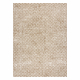 FLAT 48955265 Sisalteppich Geometrisch - naturbeige Strohfarbe, Kordel