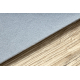 TAPIS DE COULOIR ANTIDÉRAPANT RUMBA couleur unique gris