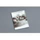 TAPIS DE COULOIR ANTIDÉRAPANT RUMBA couleur unique gris