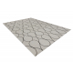 Carpet SISAL FLAT 49379960 Drops cream / black