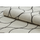 Carpet SISAL FLAT 49379960 Drops cream / black
