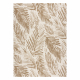 FLAT 48977256 Tapis sisal Feuilles de palmier - couleur paille beige naturel, ficelle