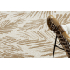 FLAT 48977256 Tapis sisal Feuilles de palmier - couleur paille beige naturel, ficelle