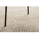 FLAT 48964265 Sisalteppich Fischgrät - naturbeige Strohfarbe, Kordel