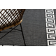 Koberec FLAT SISAL 49373690 řecký černá / krémová