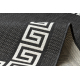 Carpet SISAL FLAT 49373690 Greek black / cream
