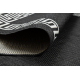 Covor sisal Flat 49373690 Grecesc negru / crem