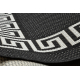 Carpet SISAL FLAT 49373690 Greek black / cream
