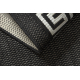 Koberec FLAT SISAL 49373690 Grécky čierna / krémová 