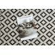Teppich FLAT SISAL 49361960 Rauten creme / schwarz