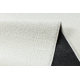 Alfombra ETON PLUS color crema, monocromática, uniforme, lisa
