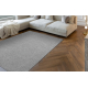ETON PLUS tappeto grigio chiaro, monocolore, uniforme, semplice