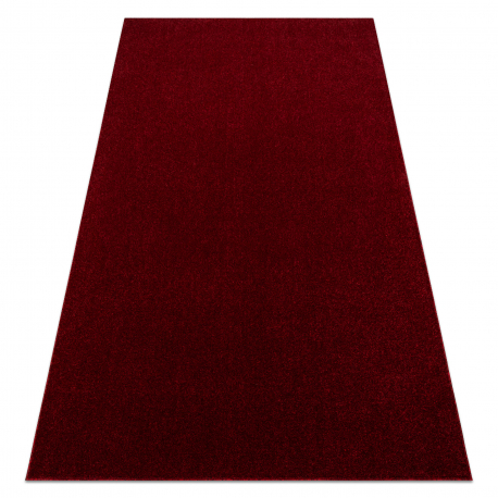 ETON PLUS Teppich Melange Rot / Schwarz