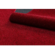 ETON PLUS tappeto Melange rosso / nero